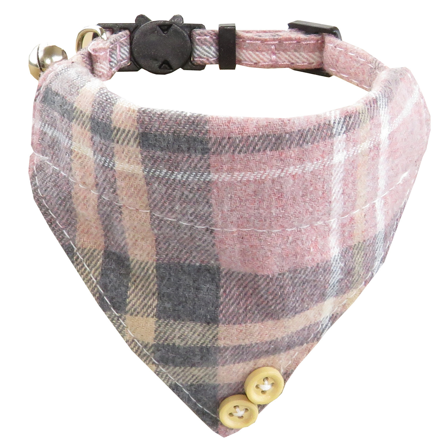 Rose Check Pet Bandana
